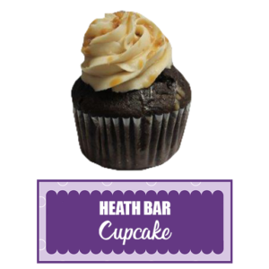 Heath Bar Cupcake