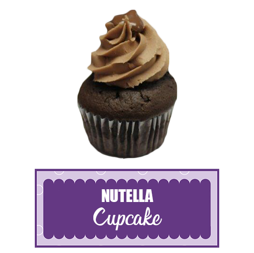 Ladycakes Nutella Cupcake