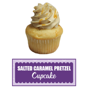 SALTED CARAMEL PRETZEL Cupcake
