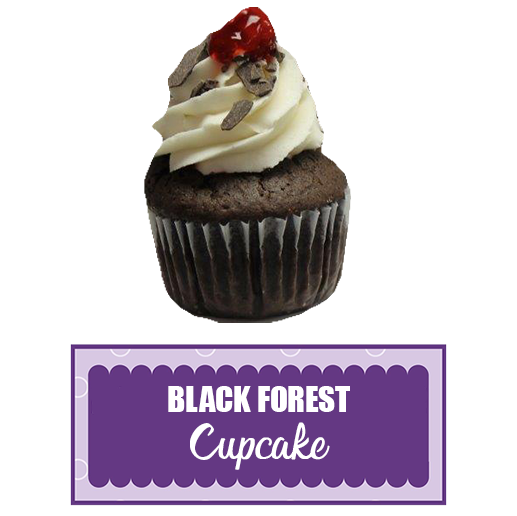 Ladycakes Black Forest Cupcake