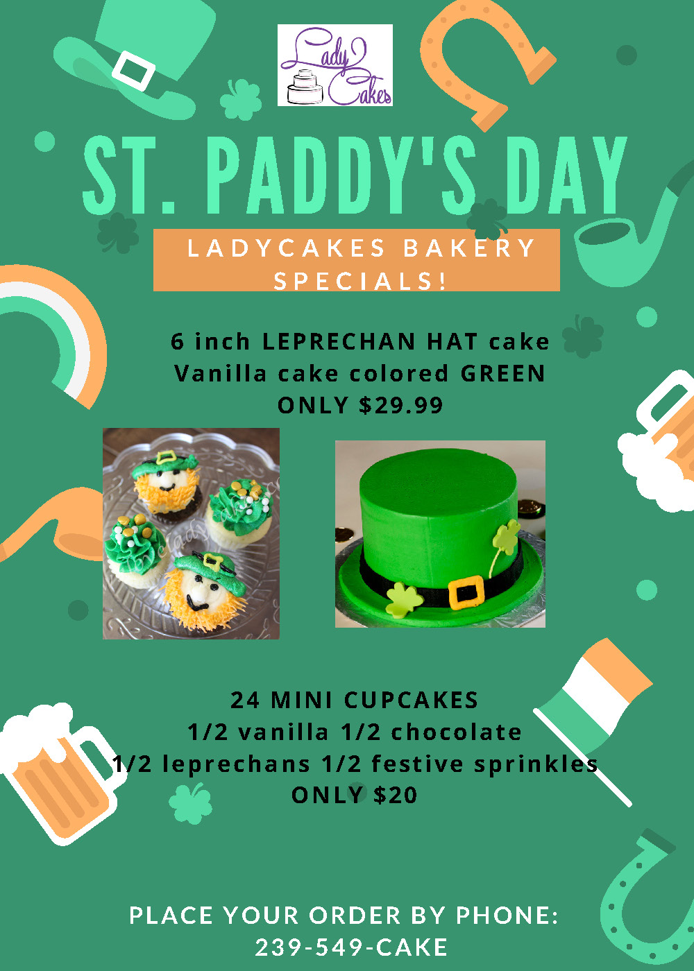 St Paddys Day Ladycakews Bakery