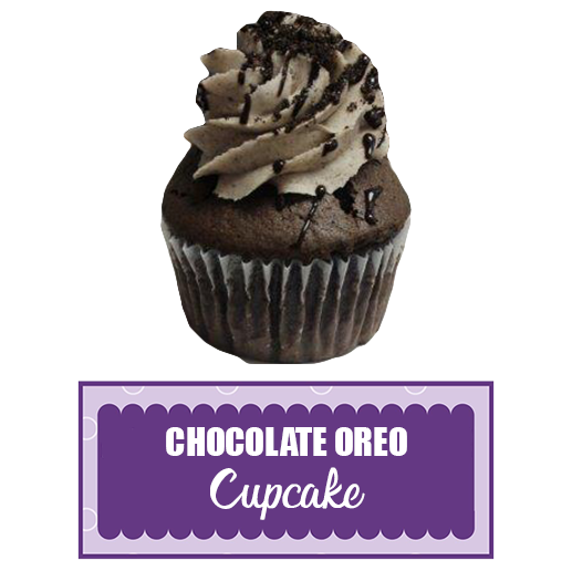 Chocolate Oreo Cupcake