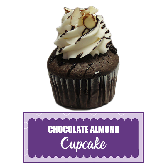 Chocolate almond Cupcake